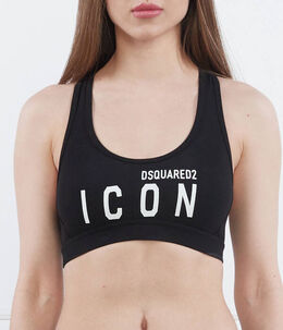 Dsquared2: Чёрный бюстгальтер 