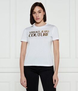 Versace Jeans Couture: Белая футболка 
