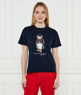 Polo Ralph Lauren: Синяя футболка 
