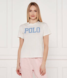 Polo Ralph Lauren: Бежевая футболка 