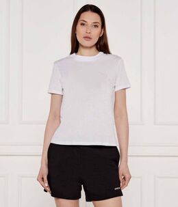 Armani Exchange: Белая футболка 