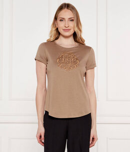 Lauren Ralph Lauren: Жёлтая футболка 