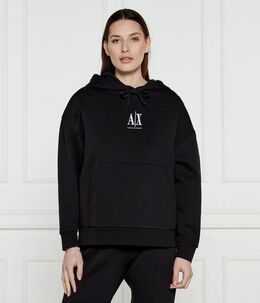 Armani Exchange: Чёрный свитер 