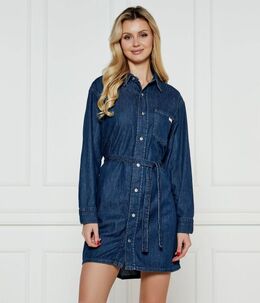 Calvin Klein Jeans: Синее платье 