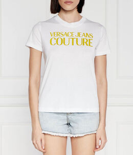 Versace Jeans Couture: Белая футболка 