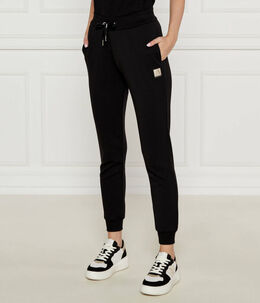 Armani Exchange: Чёрные брюки 
