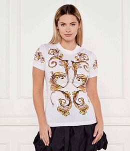 Versace Jeans Couture: Белая футболка 