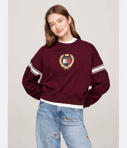 Tommy Jeans: Красный свитер 