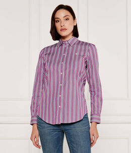 Lauren Ralph Lauren: Фиолетовая рубашка 