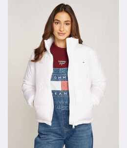 Tommy Jeans: Белая куртка 