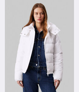 Calvin Klein Jeans: Белая куртка 