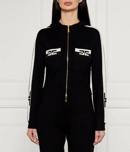 Elisabetta Franchi: Чёрный свитер 