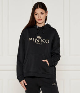 Pinko: Чёрный свитер 