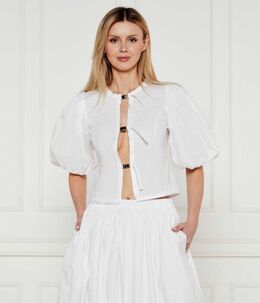 Pinko: Коричневая блуза 
