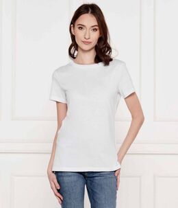 Armani Exchange: Белая футболка 