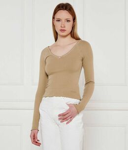 Tommy Jeans: Жёлтая блуза 