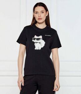 Karl Lagerfeld: Чёрная футболка 