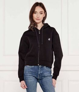 Armani Exchange: Чёрный свитер 