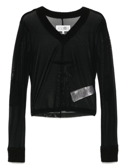 MM6 Maison Margiela: Топ в сетку 