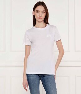 Armani Exchange: Белая футболка 