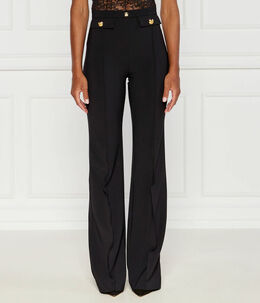 Elisabetta Franchi: Чёрные брюки 
