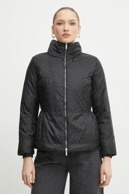 Armani Exchange: Чёрная куртка 