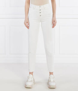 Calvin Klein Jeans: Белые джинсы 