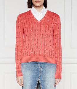 Polo Ralph Lauren: Красный свитер 