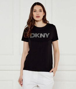 DKNY: Чёрная футболка 