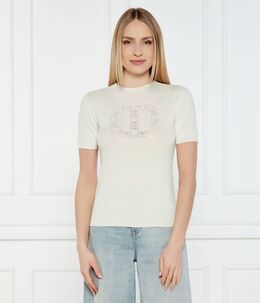 TWINSET: Белый свитер 