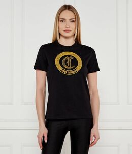 Just Cavalli: Чёрная футболка 