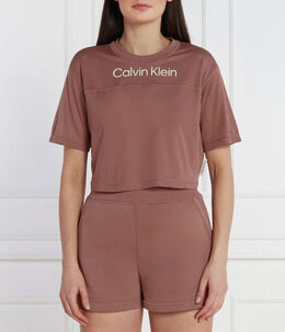 Calvin Klein Performance: Розовая футболка 