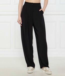 Armani Exchange: Чёрные брюки 