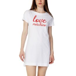 LOVE MOSCHINO: Белое платье 