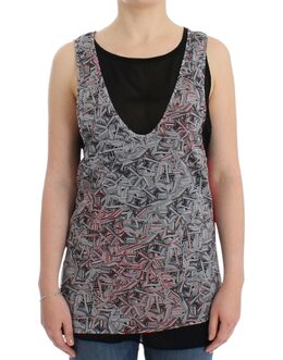 Costume National: Чёрный топ 