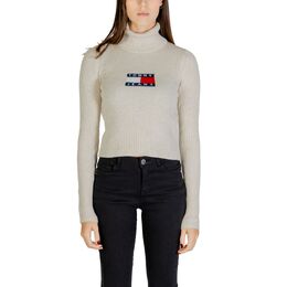 Tommy Jeans: Бежевый свитер 
