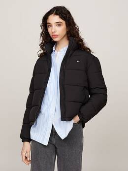 Tommy Jeans: Чёрная куртка 