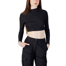 Calvin Klein Jeans: Чёрный топ 