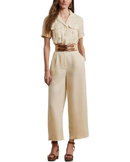 Lauren Ralph Lauren: Льняной комбинезон 