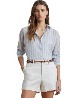 Lauren Ralph Lauren: Рубашка в полоску 
