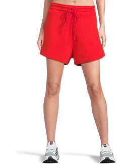 Adidas By Stella Mccartney: Красные шорты 