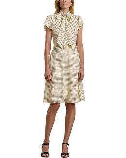 Lauren Ralph Lauren: Платье в горошек 