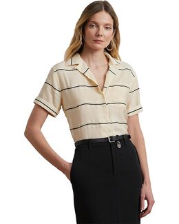 Lauren Ralph Lauren: Рубашка в полоску 