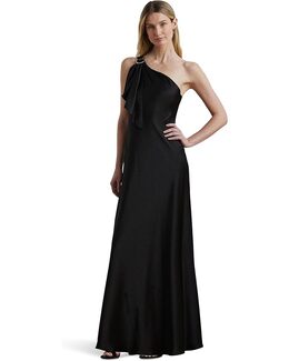Lauren Ralph Lauren: Атласное платье 