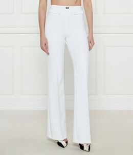 Elisabetta Franchi: Белые брюки 
