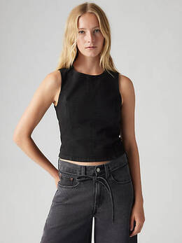 Levi's: Чёрный топ 