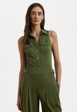 Lauren Ralph Lauren: Комбинезон без рукава 