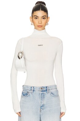 Off-White: Чёрный свитер 