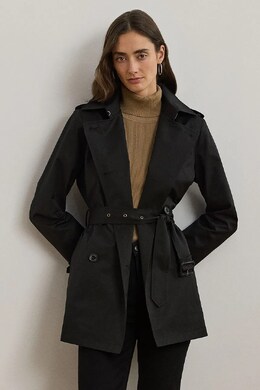 Lauren Ralph Lauren: Чёрное пальто 