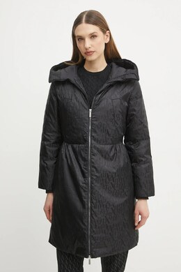 Armani Exchange: Чёрная куртка 